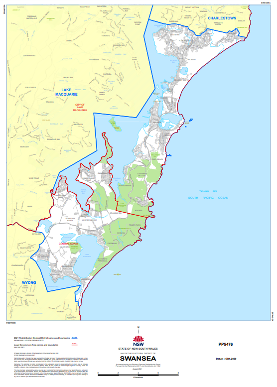 Swansea Map 